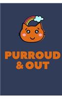 Purroud and Out Cute Pun Journal