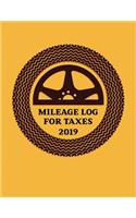 2019 Mileage Log For Taxes