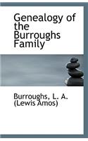 Genealogy of the Burroughs Family