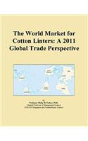 The World Market for Cotton Linters