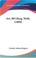 Art. 895 Burg. Wetb. (1890)