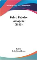 Babrii Fabulae Aesopeae (1865)