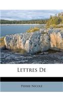 Lettres De