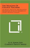 The Religion of College Teachers