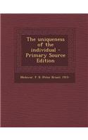 The Uniqueness of the Individual