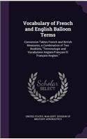 Vocabulary of French and English Balloon Terms