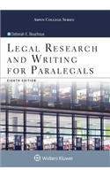 Legal Research and Writing for Paralegals