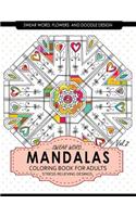 Swear Word Mandalas Coloring Book for Adults [Flowers and Doodle] Vol.2