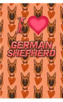 I Love German Shepherd