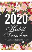 2020 habit tracker