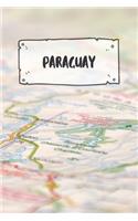 Paraguay: Ruled Travel Diary Notebook or Journey Journal - Lined Trip Pocketbook for Men and Women with Lines
