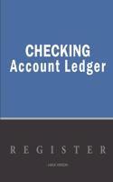 Checking account ledger - Large version