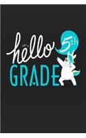 Hello 5th Grade
