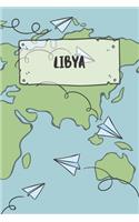 Libya: Ruled Travel Diary Notebook or Journey Journal - Lined Trip Pocketbook for Men and Women with Lines