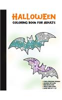 Halloween Coloring Book for Adults
