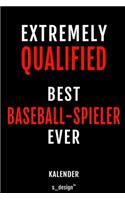 Kalender für Baseball-Spieler
