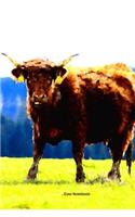 Cow Notebook: A5 Lined Notepad - Journal for Women, Men, Teens and Kids. A Beautiful Gift Idea for Animal Lover