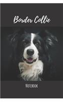 Border Collie Notebook: Notebook (120 pages, 6"x9"): Lined Border Collie Notebook / Journal - Great Accessories & Gift Idea for Black Lab Owner ... or Present for Dog Lover