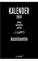 Kalender 2020 für Assistenten / Assistent / Assistentin