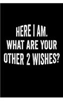 Here I Am. What Are Your 2 Other Wishes?