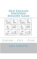 Old English Sheepdog Memory Game