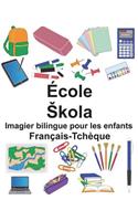 Français-Tchèque École/Skola Imagier bilingue pour les enfants