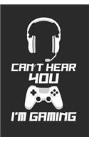 Can't Hear You I'm Gaming