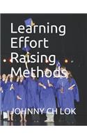 Learning Effort Raising Methods