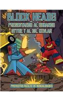 Proyectos fáciles de manualidades (Presentando al Comando Sythe y al Dr. Kevlar): Este libro de manualidades recortables de Block Heads para niños incluye 7 personajes Block Heads especialmente seleccionados y 1 aerodeslizador(3 Proyectos Fáciles de Manualidades)