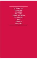 Political Diaries of the Arab World: Palestine and Jordan 1920-1965 10 Volume Hardback Set