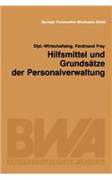 Hilfsmittel Und Grundsätze Der Personalverwaltung