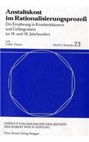 Anstaltskost Im Rationalisierungsprozea
