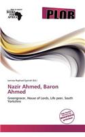 Nazir Ahmed, Baron Ahmed