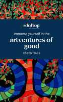 Artventures of Gond - Essentials | Drawing & Colouring Art Book | DIY Art Books | Learn Indian Art