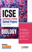 ICSE Chapterwise-Topicwise Solved Papers 2023-2000 Biology Class 10th