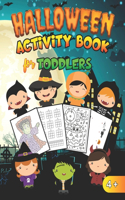 Halloween Activity Book for Toddlers