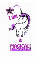 I am 13 & Magical!: Birthday Unicorn Journal: Cute Unicorn Kawaii Notebook for Girls & kids Sketching: Artist Edition Great Gift ... Animals, and Coloring (Cute Gifts f