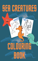 Sea Creatures Colouring Book