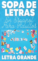 Sopa De Letras En Español Para Adultos Letra Grande