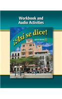 Asi Se Dice!, Level 1b Workbook and Audio Activities