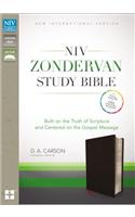 NIV Zondervan Study Bible, Bonded Leather, Black