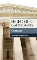 High Court Case Summaries on Contracts, Keyed to Dawson