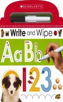 Write and Wipe ABC 123: (Scholastic Early Learners)