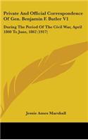 Private and Official Correspondence of Gen. Benjamin F. Butler V1