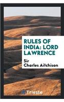 Rules of India