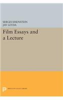 Film Essays and a Lecture