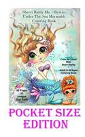 Sherri Baldy My-Besties Under the Sea Pocket size Coloring Book