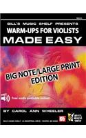 Warm-Ups for the Violists Made Easy