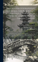 Description geographique, historique, chronologique, politique, et physique de l'empire de la Chine et de la Tartarie chinoise