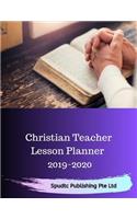 Christian Teacher Lesson Planner 2019-2020
